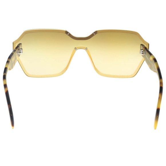 Prada Sunglasses Light Yellow w/Yellow Lens - Picture 3 of 5